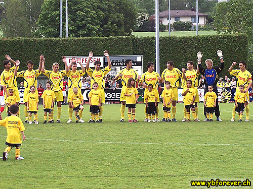 SC D&uuml;dingen - YB