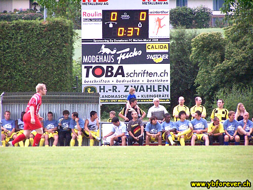 SC D&uuml;dingen - YB